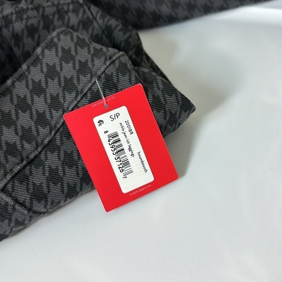Spanx Jean-ish Ankle Leggings Houndstooth Small NWT - Picture 7 of 8